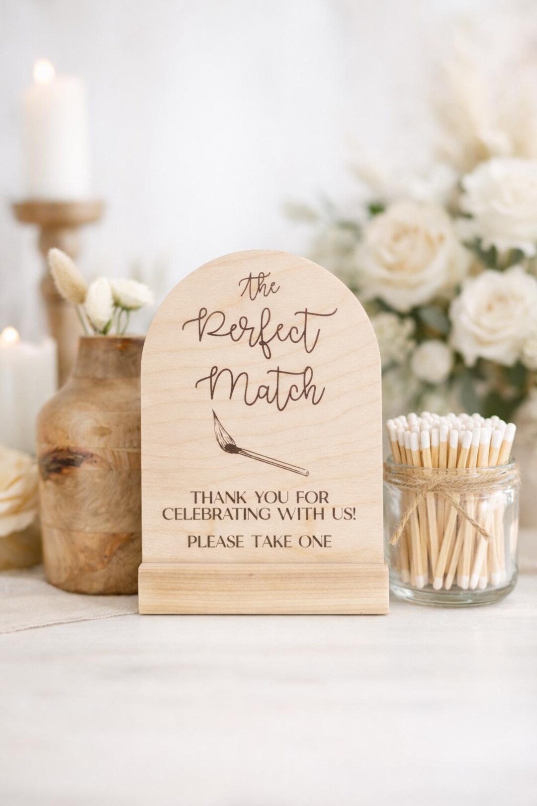 The Perfect Match Sign, Sparklers Sign, Favors Sign, Send Off,modern ...