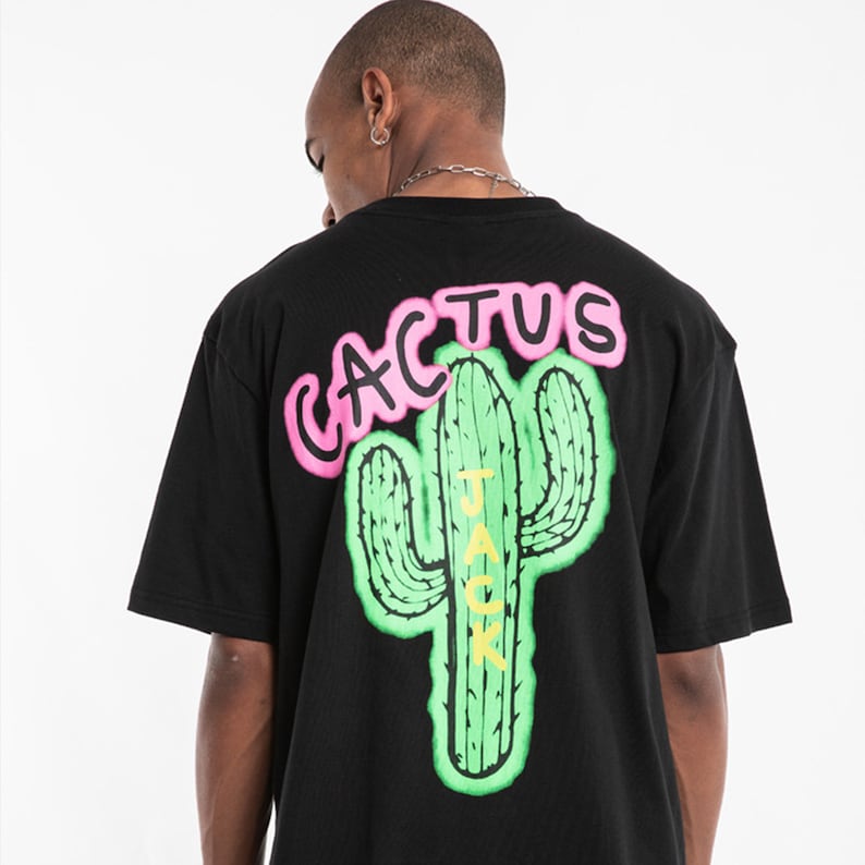 cactus jack fragment icons tee