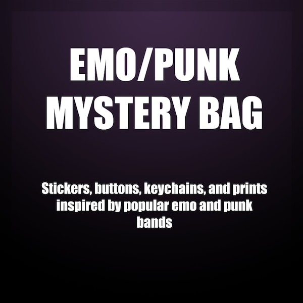Emo/Punk Mystery Bag