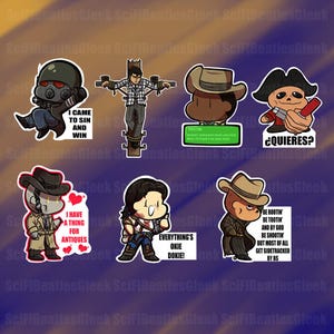 Fallout Inspired Stickers
