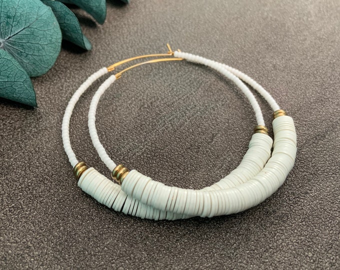 cari - bead and vinyl hoops