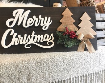 Merry Christmas Board | Christmas tree | gift ideas | holiday gifts