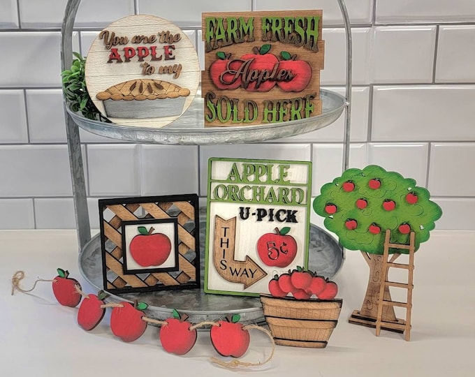 Apple Tier Tray Decor Apple Pie Decor Apple Orchard Apple Tier Tray Il 680x540.4208089239 Euav