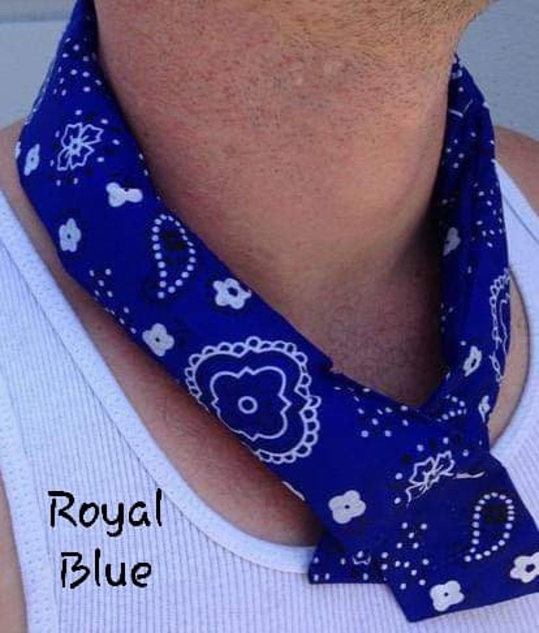 pattern for cooling neck wrap