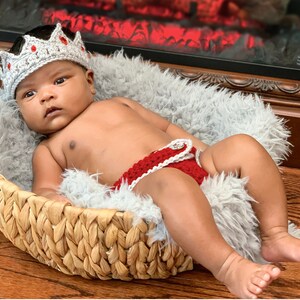 baby boy crown outfit