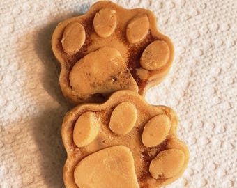 Handmade oatmeal and honey dog bar wash