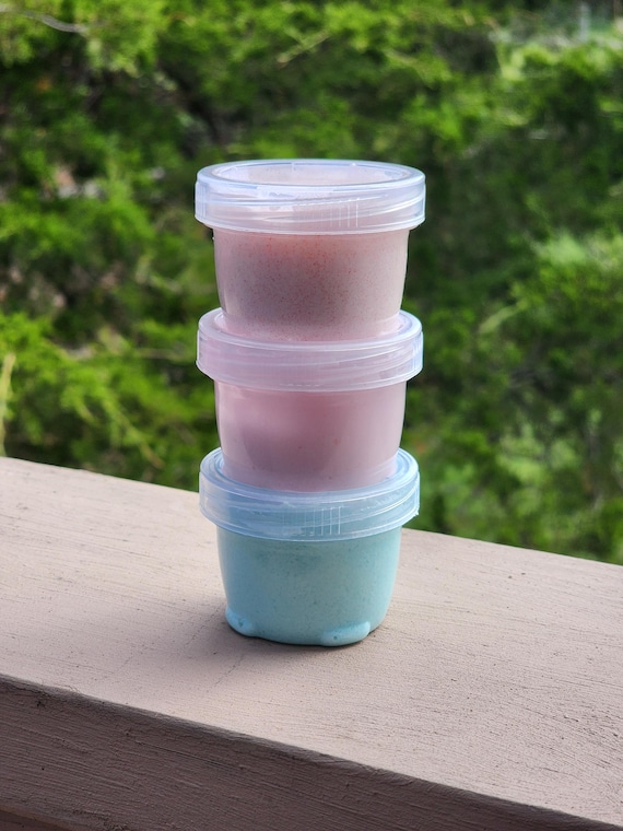 Handmade whipped tallow body butter stackables