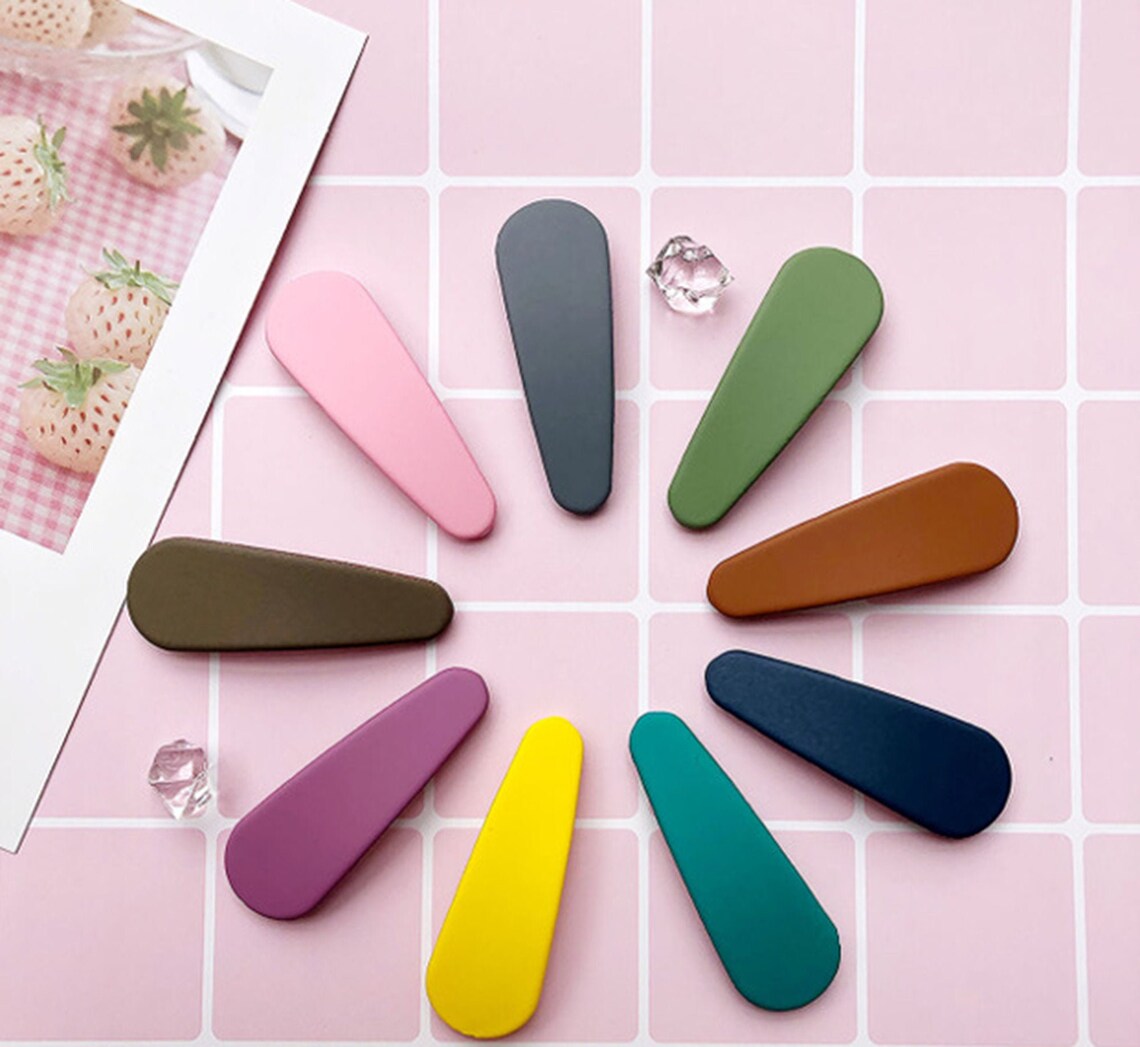 Set of 8pcs Baby Hair Clips for Fine Hair Tiny Hair Clips Etsy