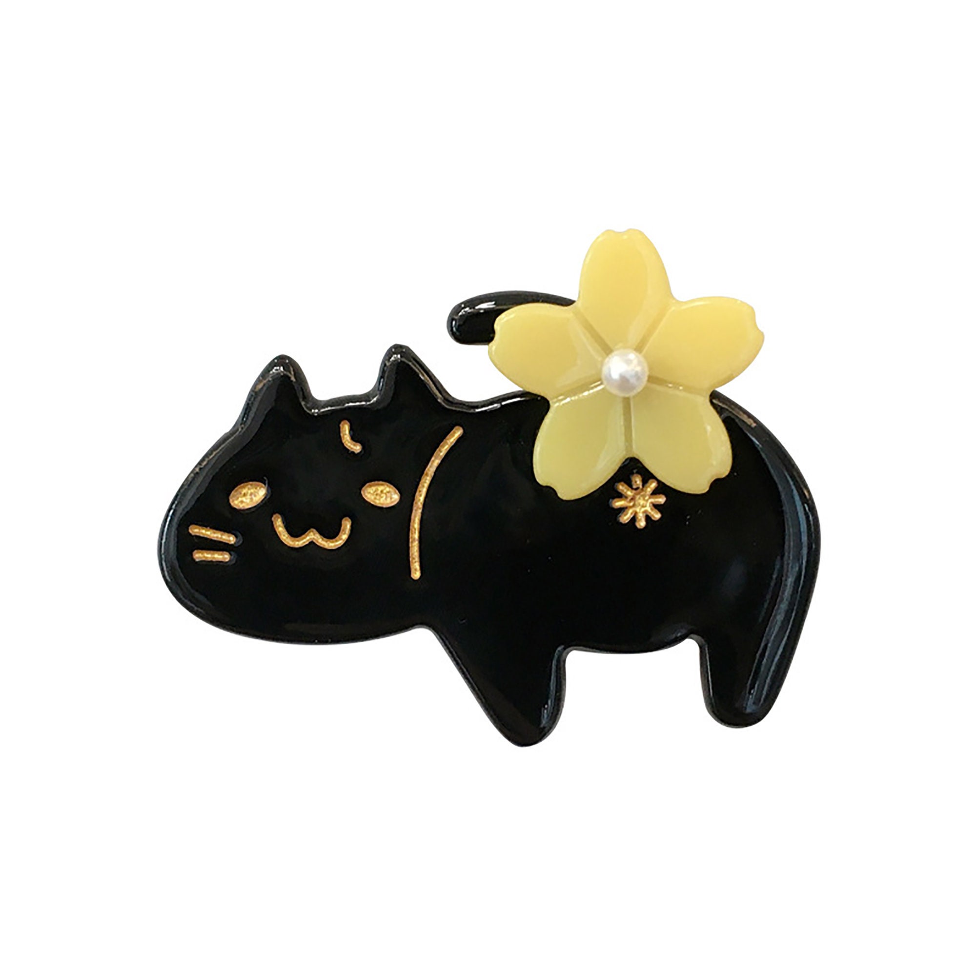 Cute Cat Hair Clips Fashion Hair Barrette Flowers Hairpins Etsy