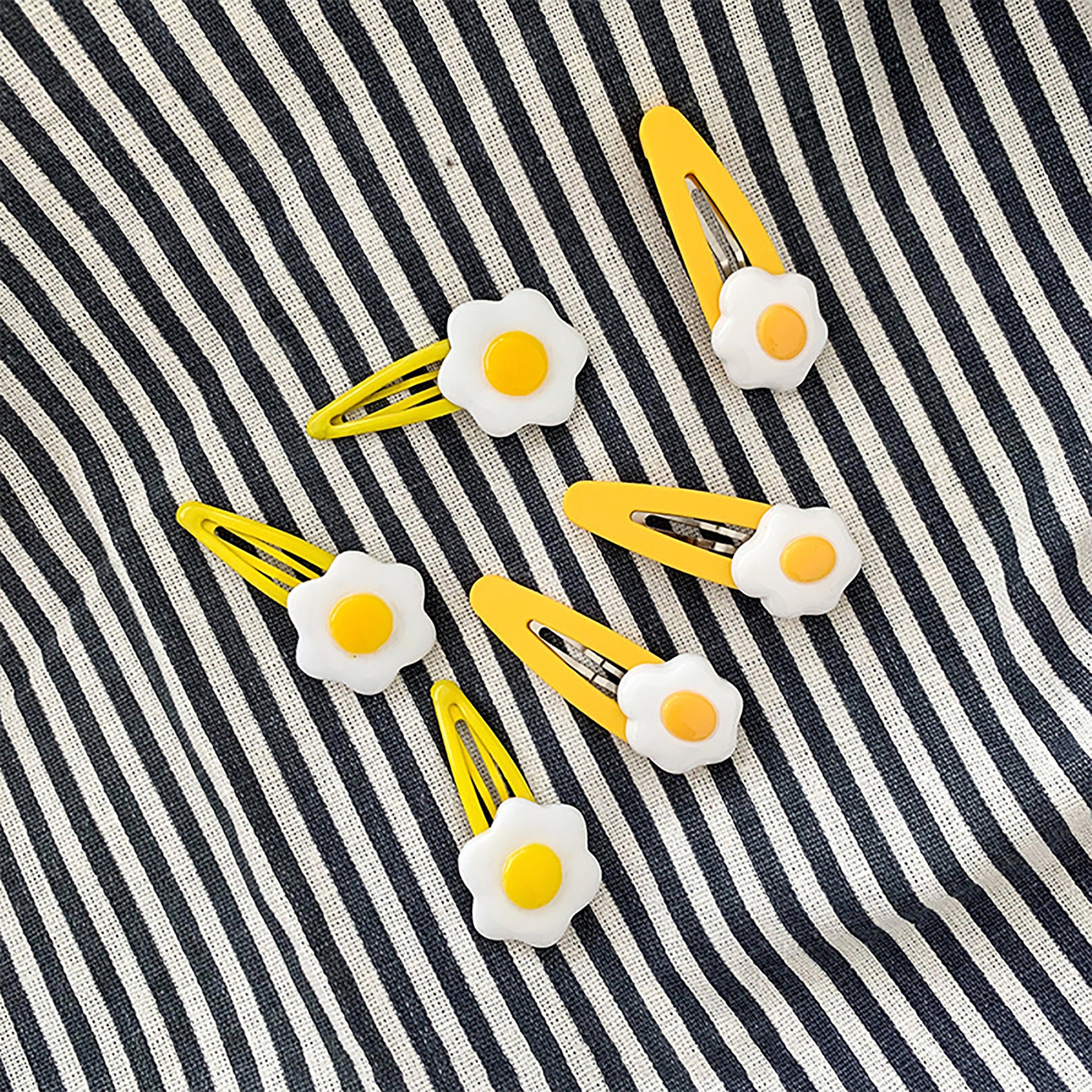 Egg Hair Clips Cute Hair Accessory Baby Hairpin Resin Etsy