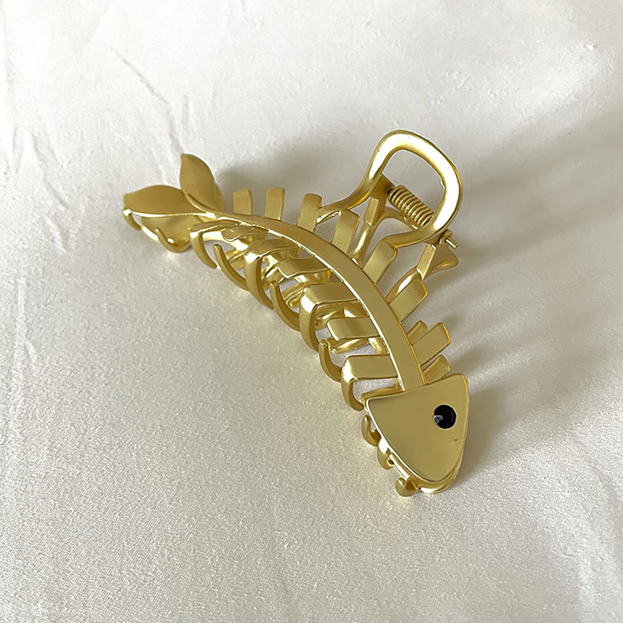 Fish Bone Metal Hair Clips Summer Hair Barrette Fashionable Etsy