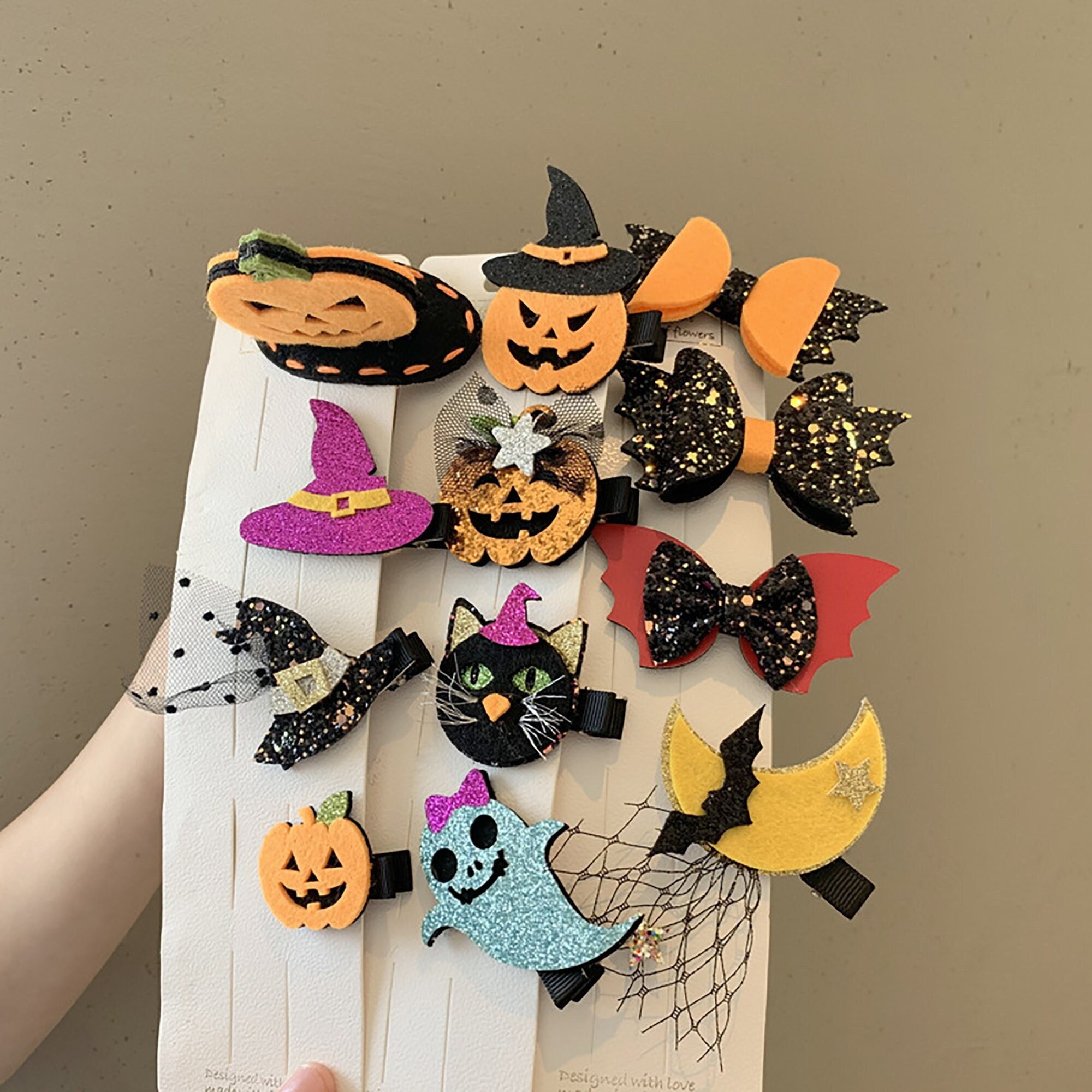 Buy one get one free Halloween Hair Clips Halloween Hair  Etsy
