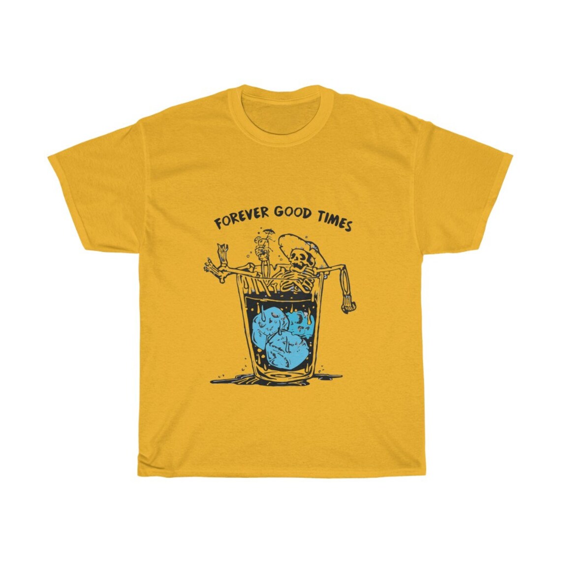 Forever good times Tshirt Unisex Heavy Cotton Casual Tee Etsy