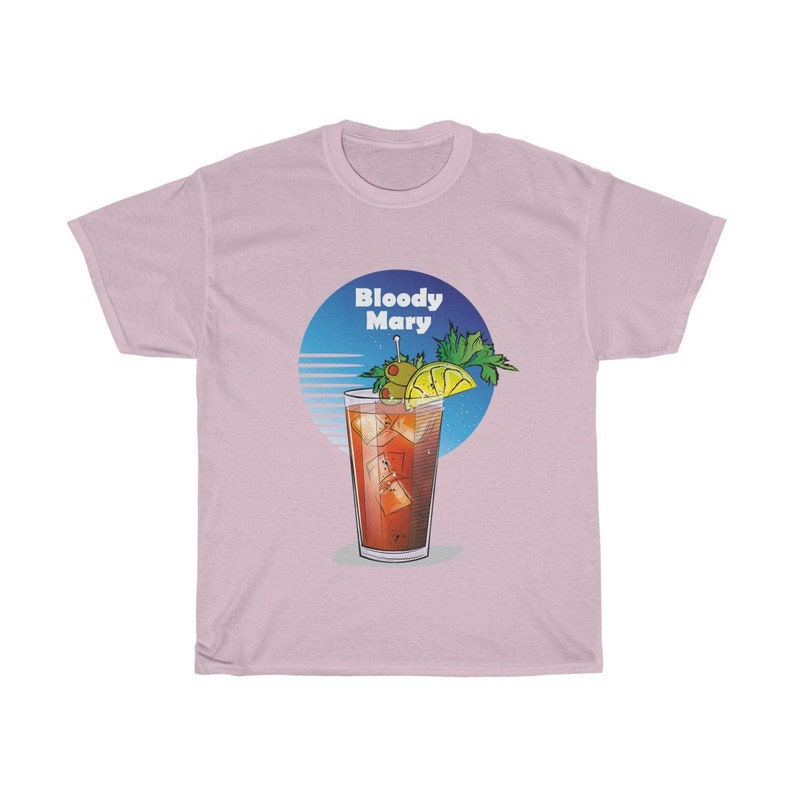 BLOODY MARY Tshirt Unisex Heavy Cotton COCKTAIL Tee Etsy