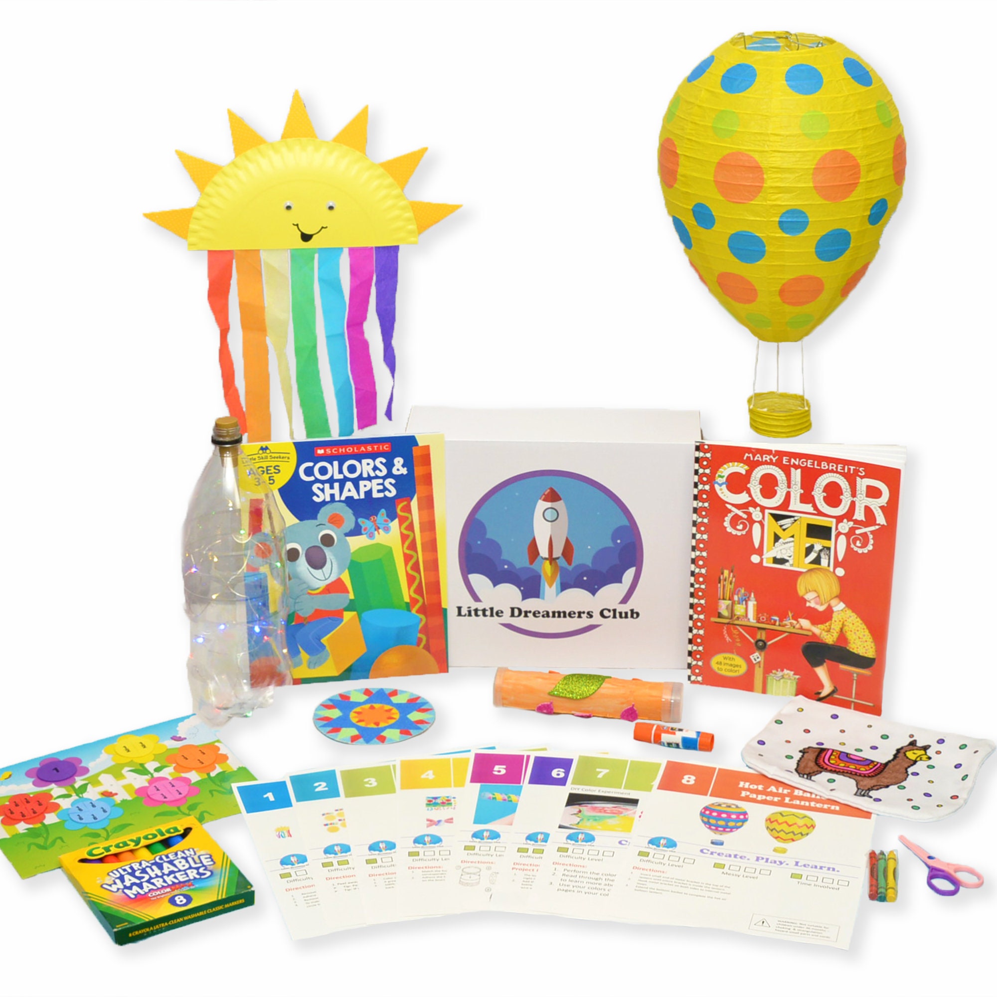 Kids Crafts Little Dreamers Club Bimonthly Subscription Box Etsy Canada