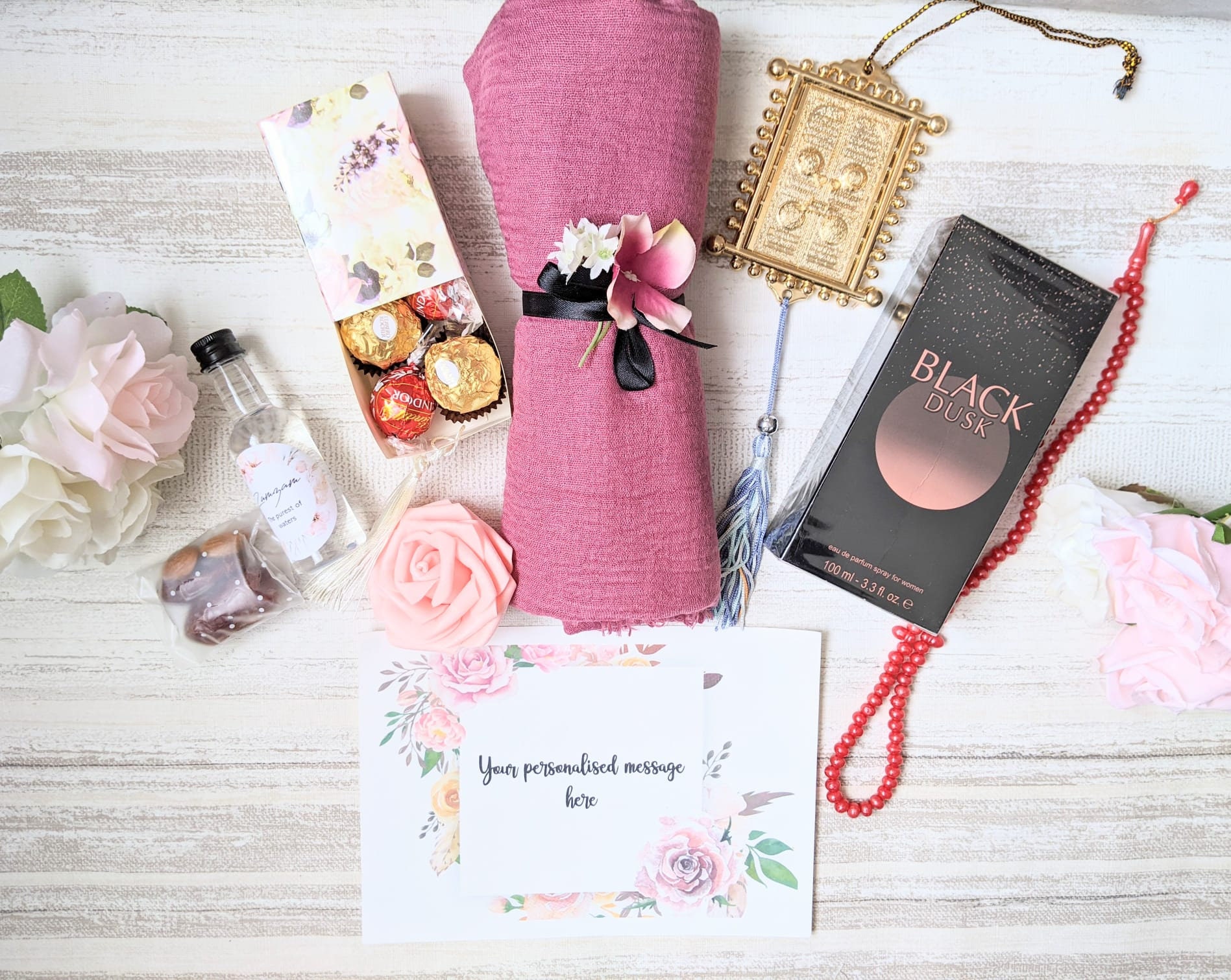 Personalised Hijab Gift Pamper Hamper Ramadan Gift Eid Gift Muslim Bride Islamic Teacher Wedding Nikah Islamic Mum Umrah Mubarak Aalimah Etsy