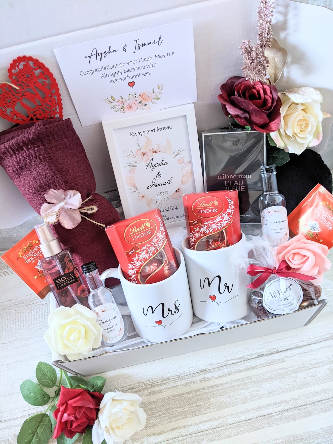 Personalised Islamic Wedding Gift Muslim Wedding Gift - Etsy UK