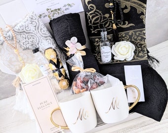 Luxury Islamic Wedding Hamper/His & Hers Gift/Nikah Gift/Muslim Couples Gift/Bride And Groom/Islamic Wedding Frame/Pamper Hamper/Mr And Mrs