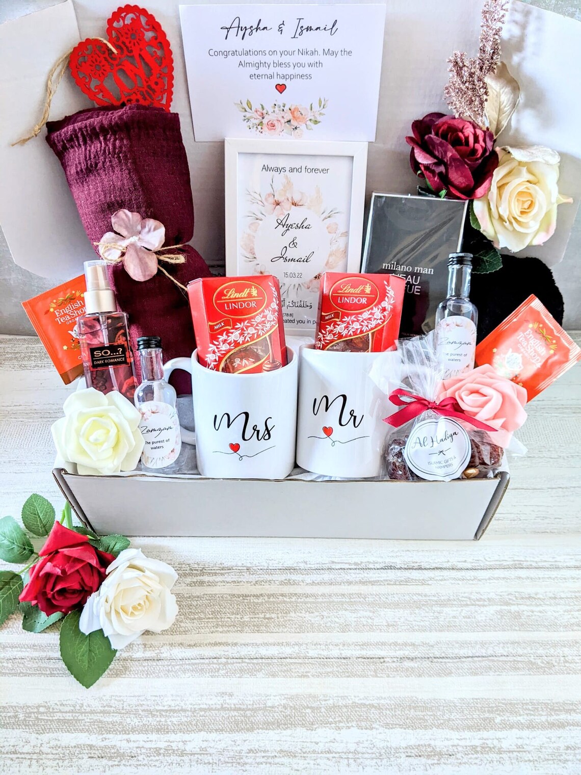 Personalised Islamic Wedding Gift Muslim Wedding Gift - Etsy UK