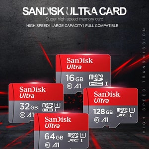 SanDisk – carte micro sd de 128 go, Nintendo Switch, 64 go, 256 go, carte  mémoire tf