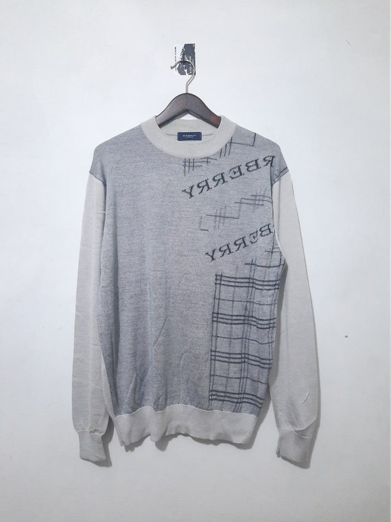 Mens Burberry Sweatshirt Knitwear