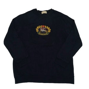 Vintage BURBERRYS of London Logo Spellout Rainbow Burberrys Sweatshirt Etsy