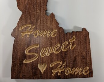 State or Country Wooden Cutout Custom Made