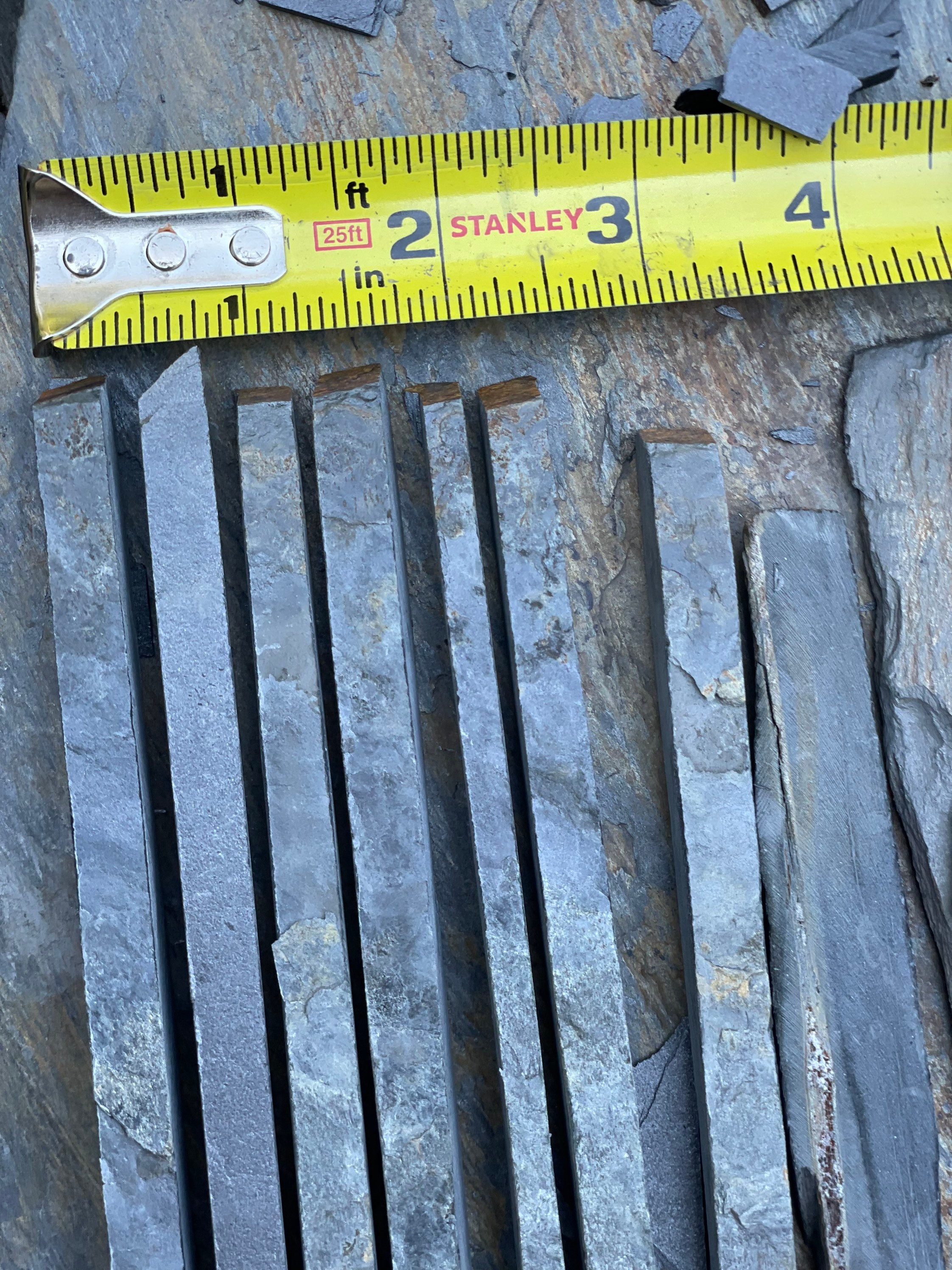 Slate Rods for Mosaic Art, Garden Markers, Crafts. Various Sizes. - Etsy