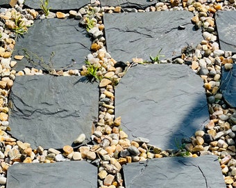 24 Slate Steppingstones