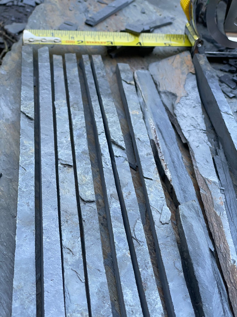 Slate Rods for Mosaic Art, Garden Markers, Crafts. Various Sizes. - Etsy