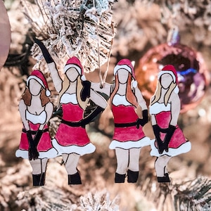 Mean Girls Christmas Ornament, Jingle Bell Rock Tree Ornament, The Plastics