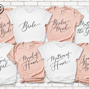 Paquete: Paquete de fiesta nupcial, conjunto de SVG para fiesta de bodas, conjunto de SVG para despedida de soltera, dama de honor, silueta, Cricut, SVG - EPS - DXF