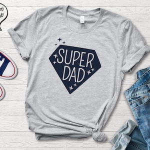 Super Pai SVG, Dia dos Pais SVG, arquivos de corte Silhouette e Cricut, Svg - Eps - Dxf - Png - Pdf