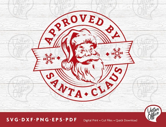 Santa approved stamp svg, Christmas mail, Christmas post svg, Santa stamp  svg, Santa post stamp, Santa post cricut, Santa mail