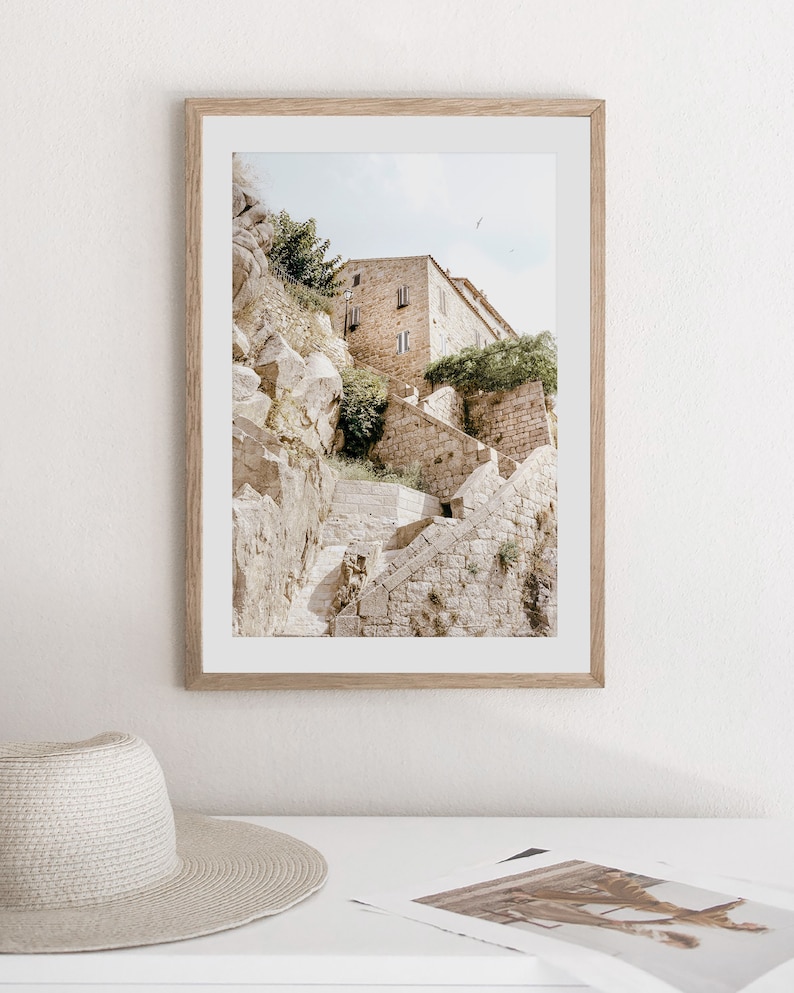 Italy Print Set of 3, Mediterranean Wall Art, Italian Countryside Prints, Rustic Printable, Italy Gallery Wall, Tuscany Print, Europe Travel image 5
