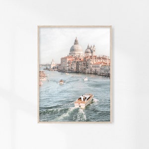 Venice Wall Art, Italy Printable, Europe Photo Art, Canal Gondola, Italy Prints Set, Italian City Wall Decor Digital, Instant Download