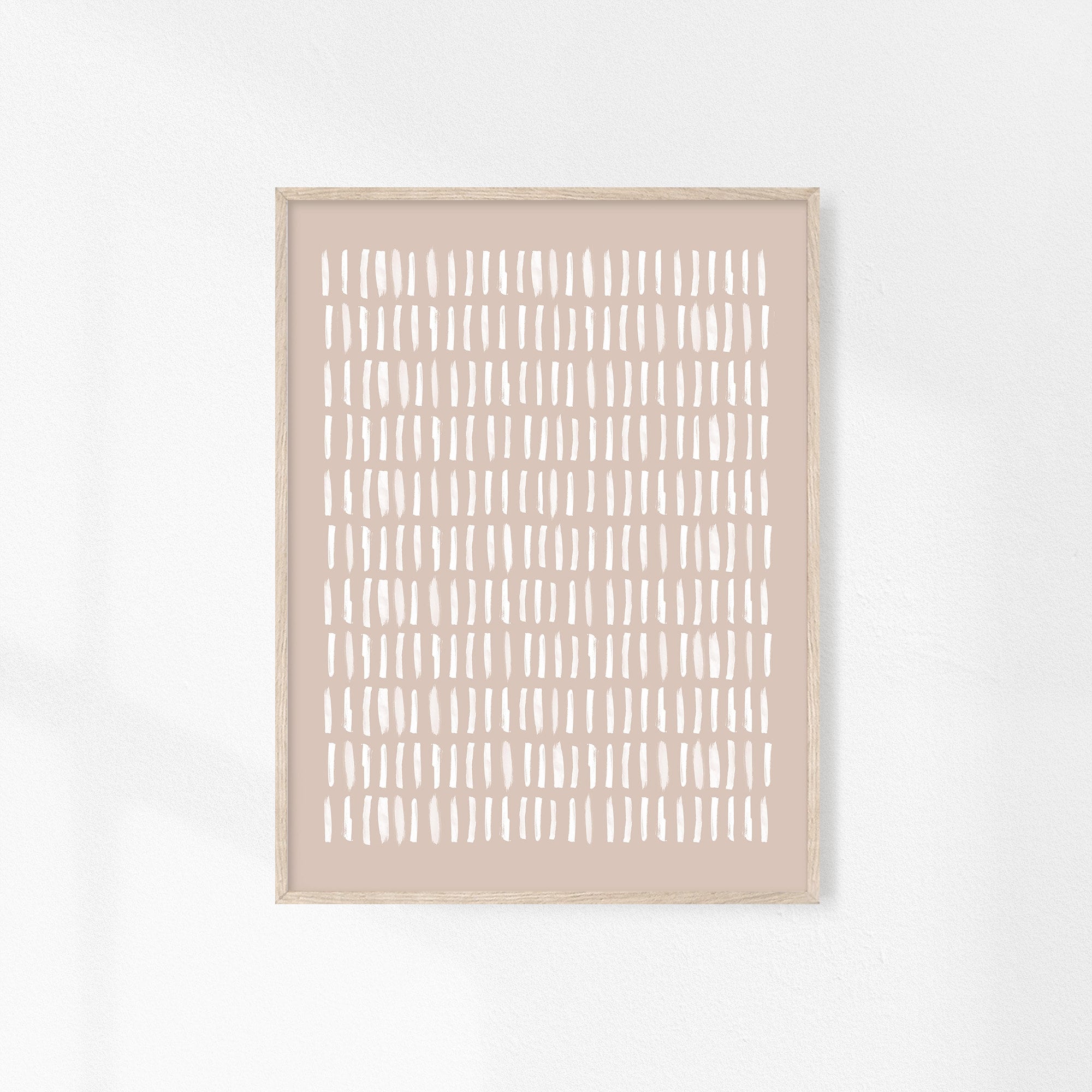 Boho Printable Art, Bohemian Brush Pattern, Pale Beige, Minimalist ...