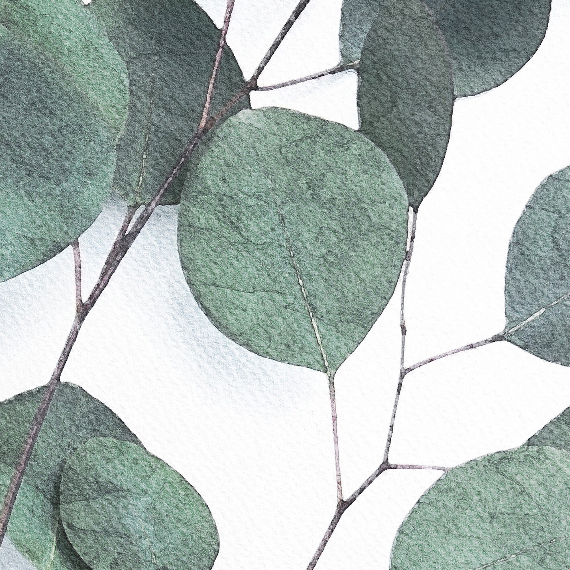 Eucalyptus Set of 2 Botanical Print Set Gallery Wall Art 2 | Etsy