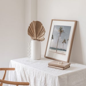 Palm Tree Print, Coastal Decor, Beach House Decor, Boho California Coastal, Desert Palms, Tropical Tree Wall Art, Beach Tree Poster, Summer image 5