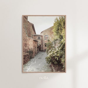 Italy Print, Italy Wall Art, Mediterranean Wall Art, Italian Tuscany Print, Italy Photo Poster, Italian Countryside Village, Printable Art