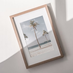 Palm Tree Print, Coastal Decor, Beach House Decor, Boho California Coastal, Desert Palms, Tropical Tree Wall Art, Beach Tree Poster, Summer image 10