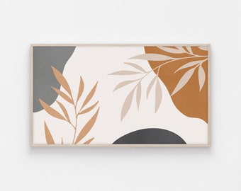 Samsung Frame TV Art, Abstract Artwork, Abstract Digital Art, Art for Frame TV, Original Artwork, Samsung Art Frame, Botanical Boho Frame TV
