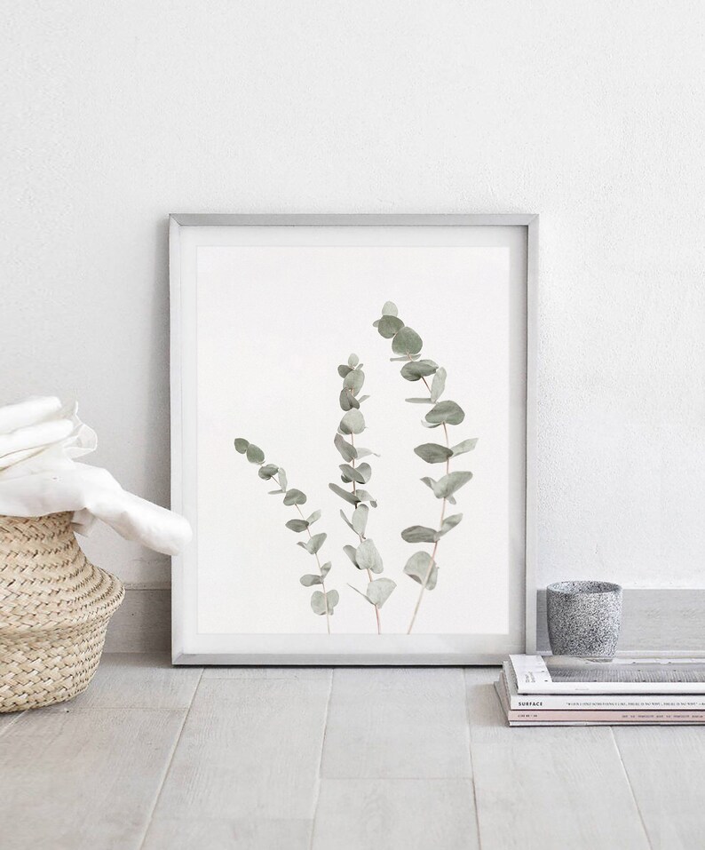 Eucalyptus Wall Art Eucalyptus Print Botanical Print Etsy