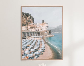 Amalfi Print, Amalfi Coast Print, Coastal Wall Art, Amalfi Photography, Amalfi Printable Art, Amalfi Wall Art, Beach Art, Downloadable Print