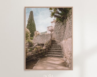 Italy Print, Italy Wall Art, Mediterranean Wall Art, Amalfi Coast Ravello, Italy Photo Poster, Italian Countryside Village, Printable Art