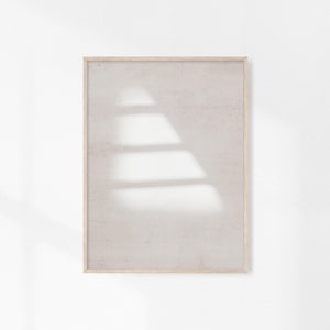 ミニマリストの影絵、スカンジナビアの版画、ニュートラルな壁アート、グレーの美学、ダウンロード可能な壁アート、印刷可能なアート、ベージュクリームの装飾