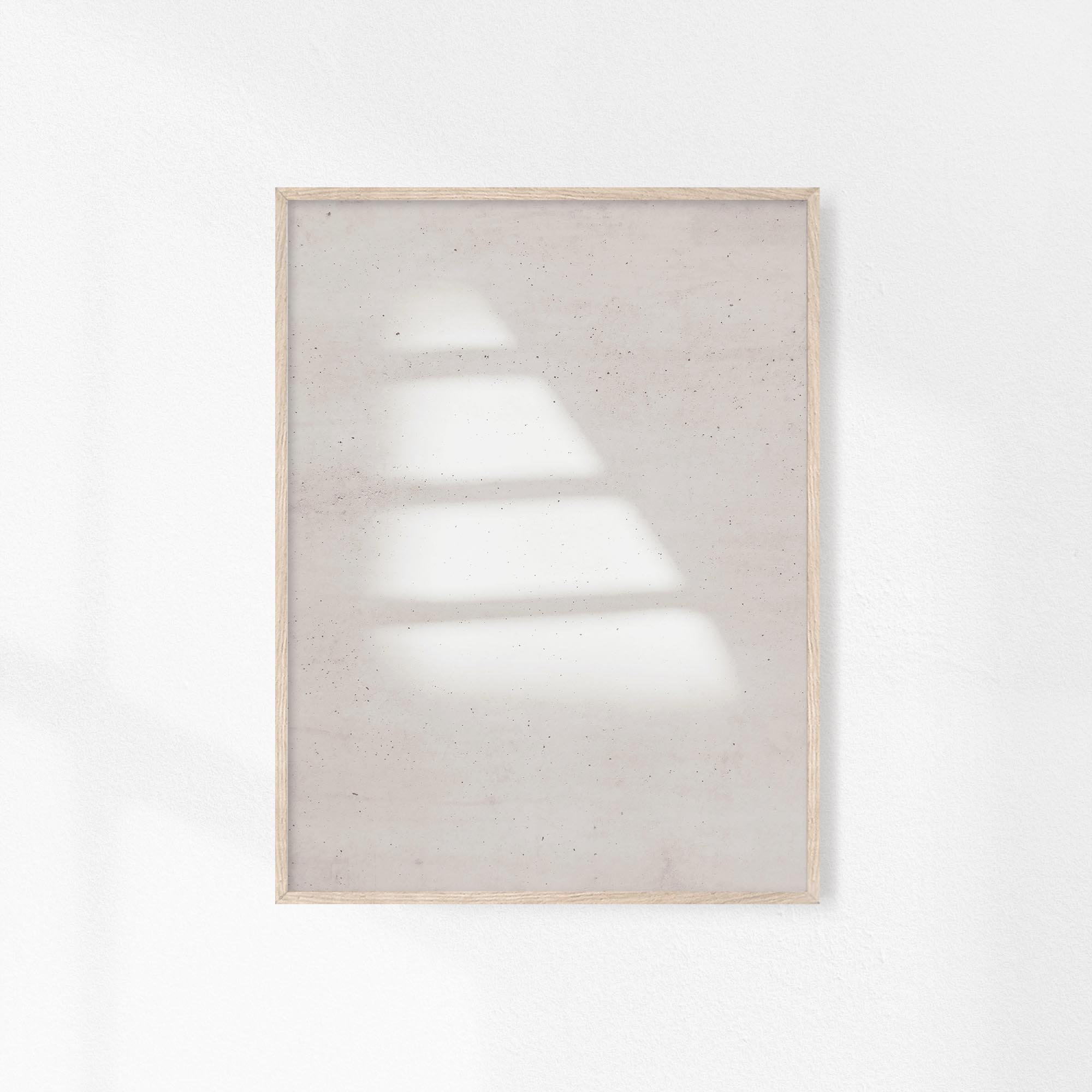 Minimalistischer Schattendruck, Skandinavische Drucke, Neutrale Wandkunst, Graue Ästhetik, Herunterladbare Wandkunst, druckbare Kunst, Beige Creme Dekor