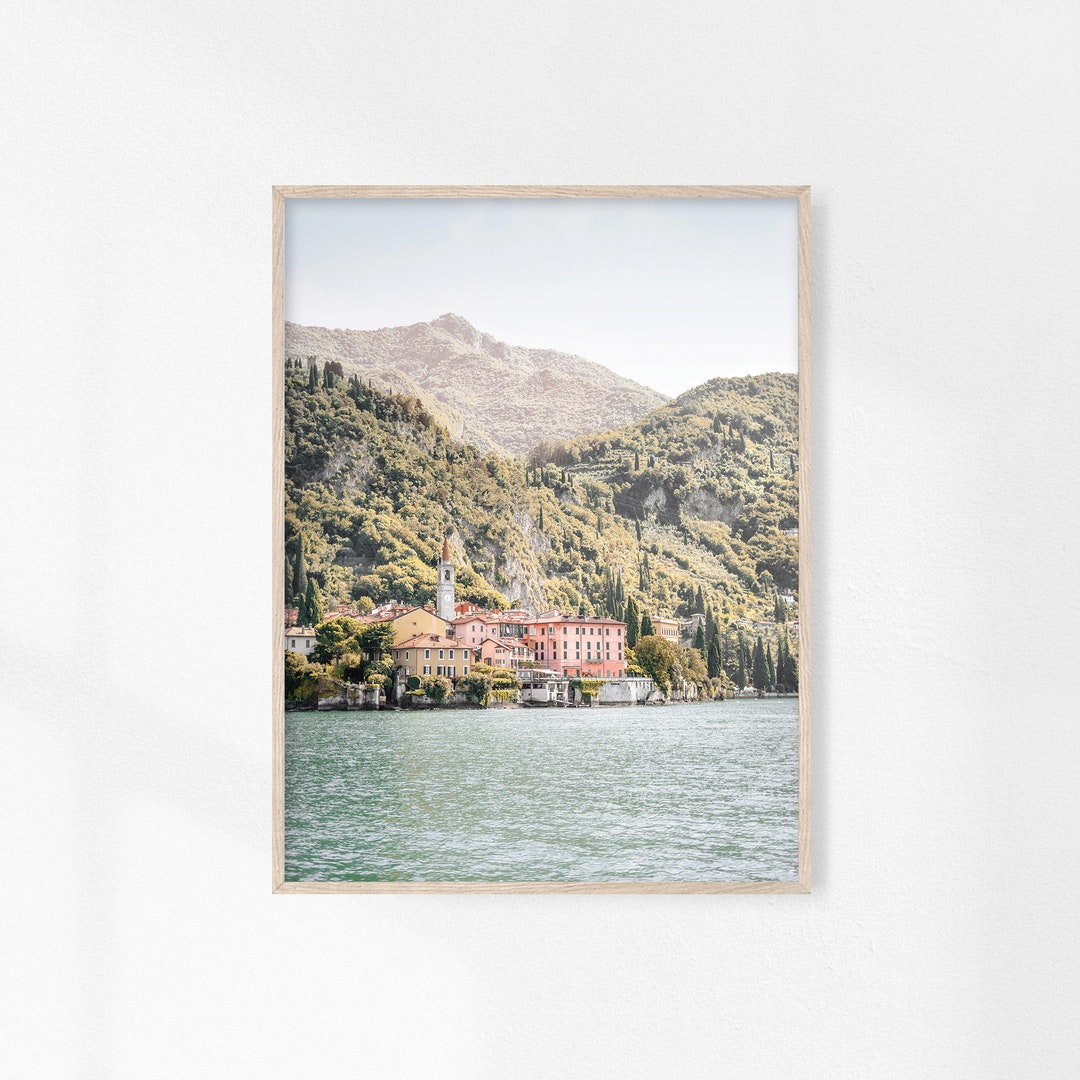 Lake Como Print Italy Wall Art Lake Como Photography Etsy