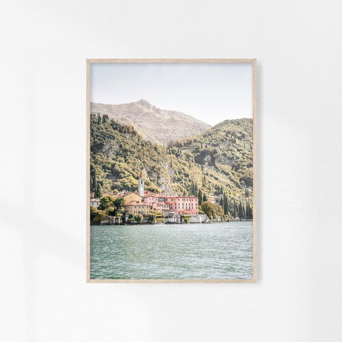 Bellagio Wall Art Canvas Prints Italy Print Como Lake Wall Etsy