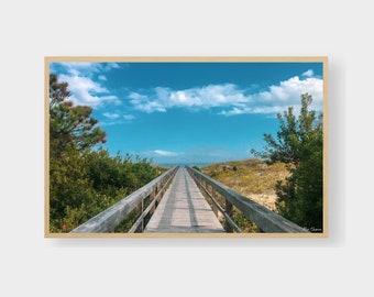 Tybee Beach Path Digital Download / Tybee Island Beach / Savannah GA Printable Art